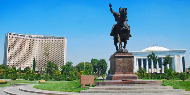 Tashkent, capital de Uzbekistán.