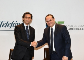 Telefónica y CAF impulsarán la digitalización en América Latina de forma conjunta