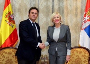 Jorge Toledo reitera en Belgrado el apoyo de España al ingreso de Serbia en la UE