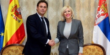 Jorge Toledo reitera en Belgrado el apoyo de España al ingreso de Serbia en la UE