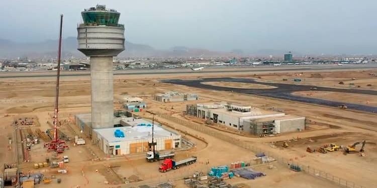 Acciona, a punto de finalizar la torre de control del Aeropuerto de Lima