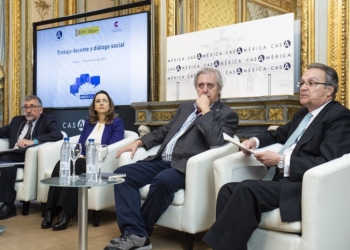 De Laiglesia destaca el compromiso de la comunidad iberoamericana con «el trabajo decente»