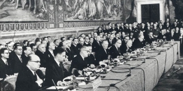 El Congreso y la Embajada italiana presiden el 60 aniversario de los Tratados de Roma