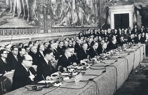 El Congreso y la Embajada italiana presiden el 60 aniversario de los Tratados de Roma