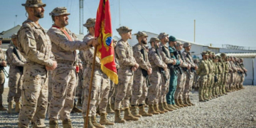 Tropas españolas en Besmaya./ Foto: EMAD