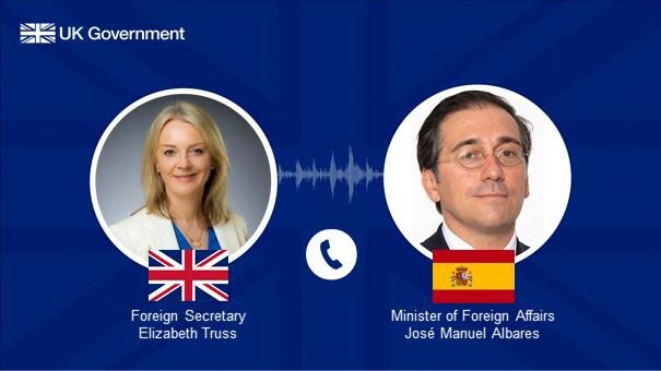Albares habla por teléfono sobre Gibraltar con la nueva ministra británica de Exteriores