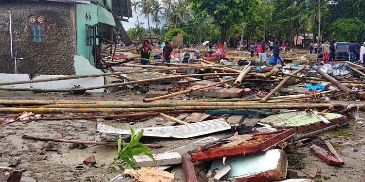 La AECID aportó 725.000 euros en 2018 por terremotos y tsunamis en Indonesia