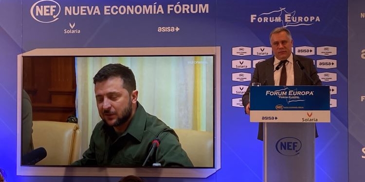 Ucrania espera una invitación para ingresar en la OTAN y no descarta participar en la Cumbre de Madrid