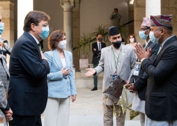 Nepal consagra la futura creación de un gran centro budista mundial en Cáceres