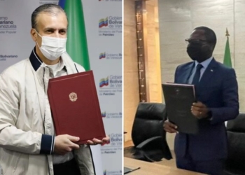 Maduro y Obiang refuerzan su cooperación petrolera en favor de “un mundo mejor”