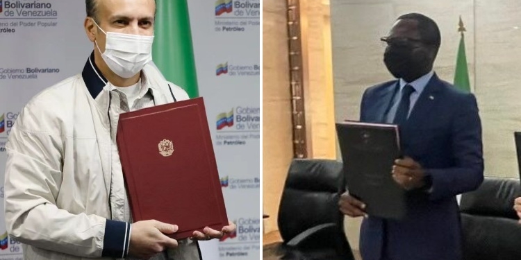 Maduro y Obiang refuerzan su cooperación petrolera en favor de “un mundo mejor”