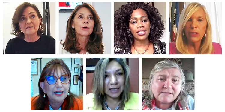Vicepresidentas iberoamericanas piden una participación igualitaria de la mujer en las áreas de decisión