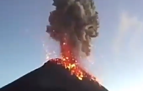 España, “a disposición de Guatemala” tras la erupción del volcán Fuego