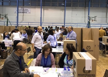 El proceso de paz obtiene un 70% de apoyos entre los colombianos residentes en España