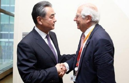 Borrell pide a Arreaza la vuelta a la democracia y la liberación de presos