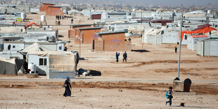 El ministro visitará el campo de refugiados de Zaatari./ Foto: Oxfam