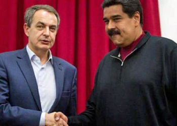 Rodríguez Zapatero y Maduro.