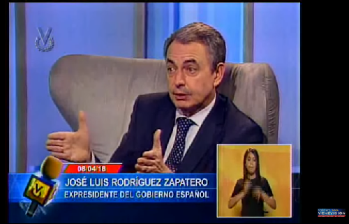 Zapatero se erige en garante de las elecciones presidenciales en Venezuela