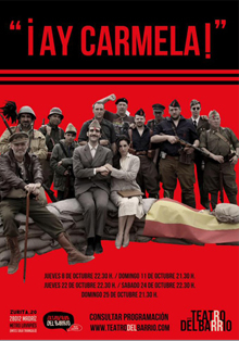 La obra ‘¡Ay, Carmela!’ celebra su 10º aniversario en el Teatro del Barrio