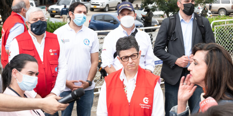 Gonzalez Laya’s visit to Cucuta causes a new clash in the coalition government