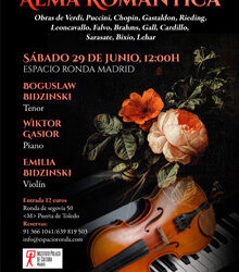 The Instituto Polaco de Cultura presents the concert ‘Alma romántica’