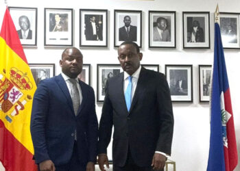 The Haitian Ambassador Guy G. Lamothe, recalled to his country