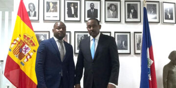 The Haitian Ambassador Guy G. Lamothe, recalled to his country