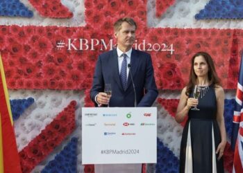 The British ambassador celebrated the second official birthday of King Charles III