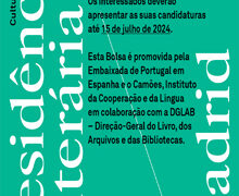 La Embajada de Portugal organiza la IV Beca de Residencia Literaria en Madrid