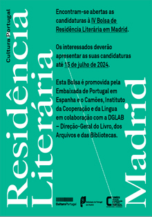 La Embajada de Portugal organiza la IV Beca de Residencia Literaria en Madrid