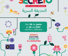 The most refreshing comedy and music of Casa Árabe’s Secret Garden returns
