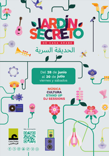 Vuelve la comedia y la música más refrescante al Jardín Secreto de Casa Árabe