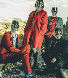 The surf and retrofuturist band L’Exotighost, in Teatro del Barrio