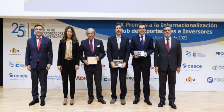 CAF, RAESA and former president of CESCE, winners of Internationalisation Awards 2022