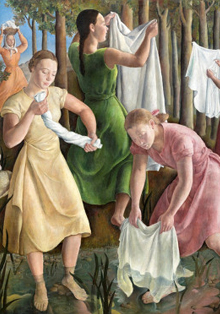 Exposición de la pintora Rosario de Velasco en el Museo Nacional Thyssen-Bornemisza