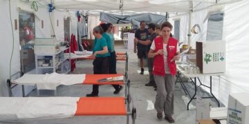 AECID’s START team carries out its second mission in Bata after Mozambique in 2019