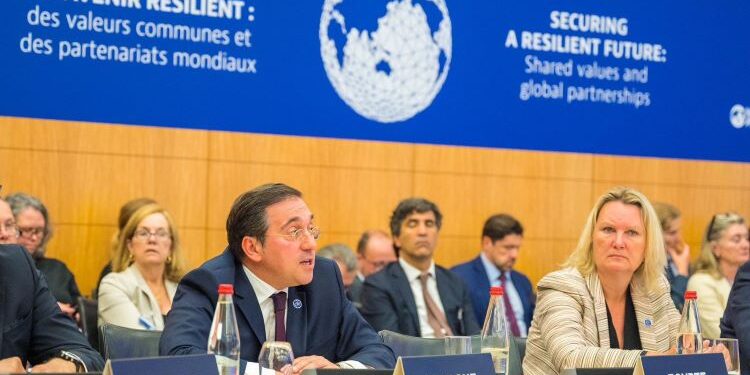 Albares: Spain will help Ukraine to face “humanitarian disaster” of the Kakhovka dam