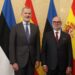 The King begins his visit to the Baltics in Estonia, without any minister to accompany him