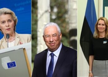 Ursula von der Leyen, António Costa and Kaja Kallas will share the top EU positions