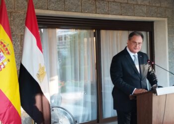 The Egyptian ambassador praises Spain’s position in support of Palestine