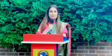La embajadora de Nepal, Sarmila Parajuli, se despide después de dos años en España