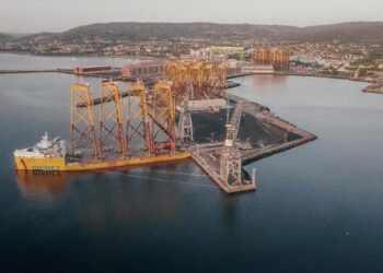 Navantia y Windar construirán 21 monopilotes para el parque eólico marino Windanker de Iberdrola en Alemania