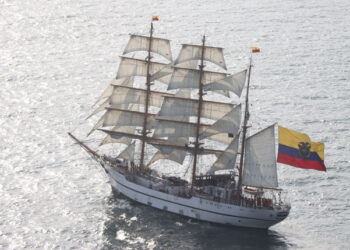 The Guayas School Ship of the Ecuadorian Navy will visit Bilbao