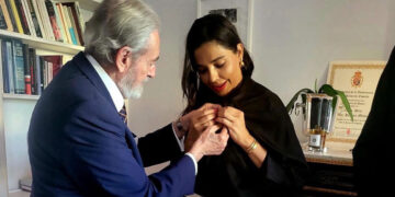 La embajadora de Chipre ingresa en la Academia de la Diplomacia