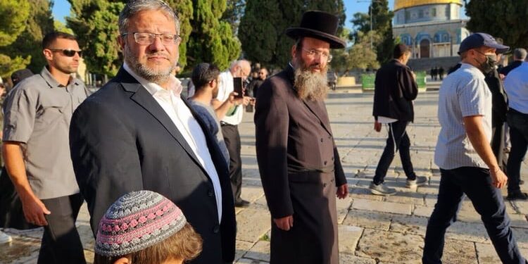 Ben Gvir en la Explanada de las Mezquitas