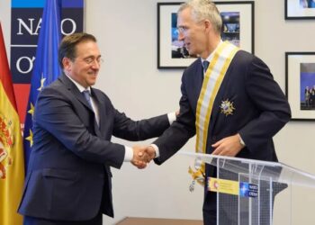 Albares awards NATO Secretary General the Grand Cross of Isabella the Catholic