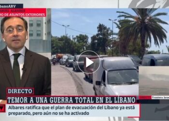 Albares announces a plan to evacuate Spaniards from Lebanon, but it is “not yet activated”