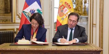Albares recibe a su homóloga de Haití para respaldar la estabilización política y social del país