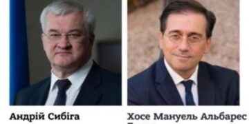 Albares holds his first conversation with the new Minister of Foreign Affairs of Ukraine, Andrii Sybiha