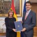 Eva Descarrega takes up her post as the first female ambassador of Andorra to Spain